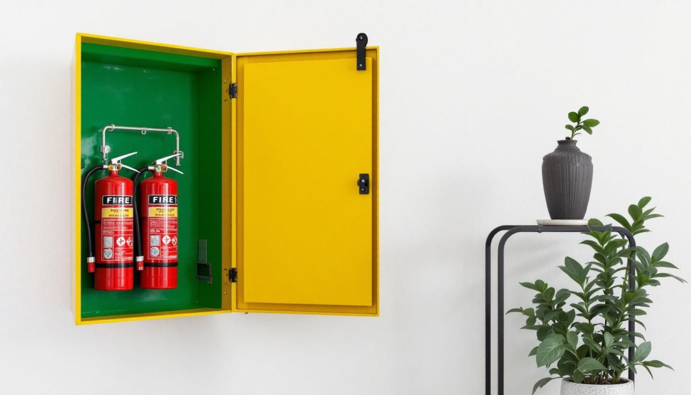 Warum wählen immer mehr Unternehmen dekorative Feuerlöscherschränke?