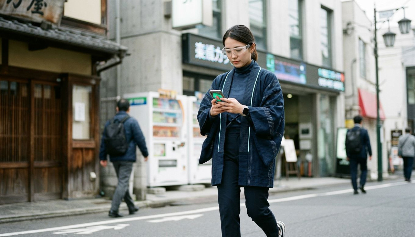 Wie beeinflusst moderne Technologie die traditionelle japanische Mode?